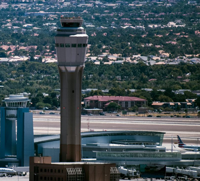 Mccarran Airport 塔在麦卡伦机场