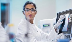 实验室的科学家